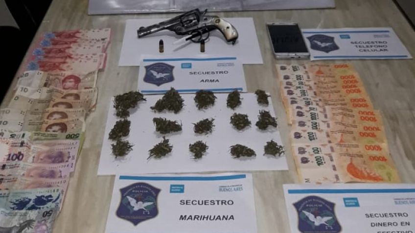 Interceptaron una combi que iba al Penal de Barker con marihuana