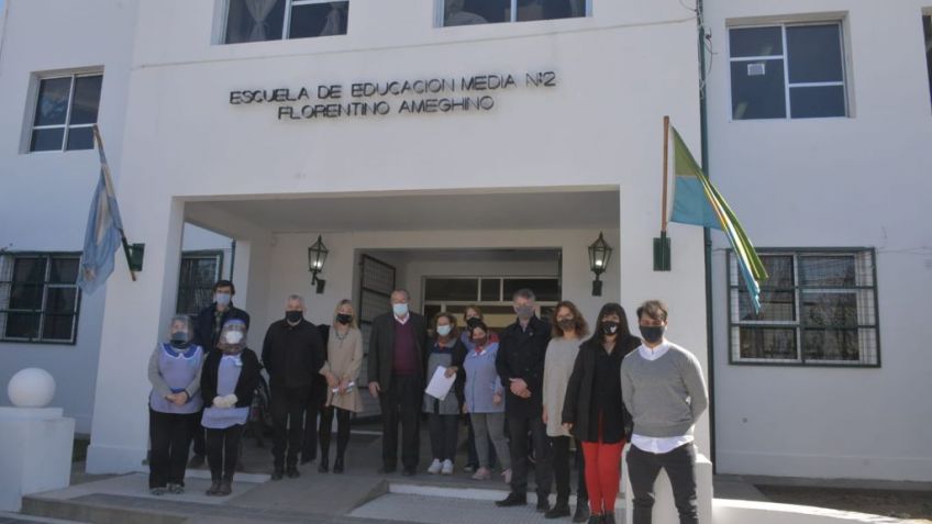 El Municipio terminó ampliación de la Secundaria 2 y entregó la obra a la Provincia