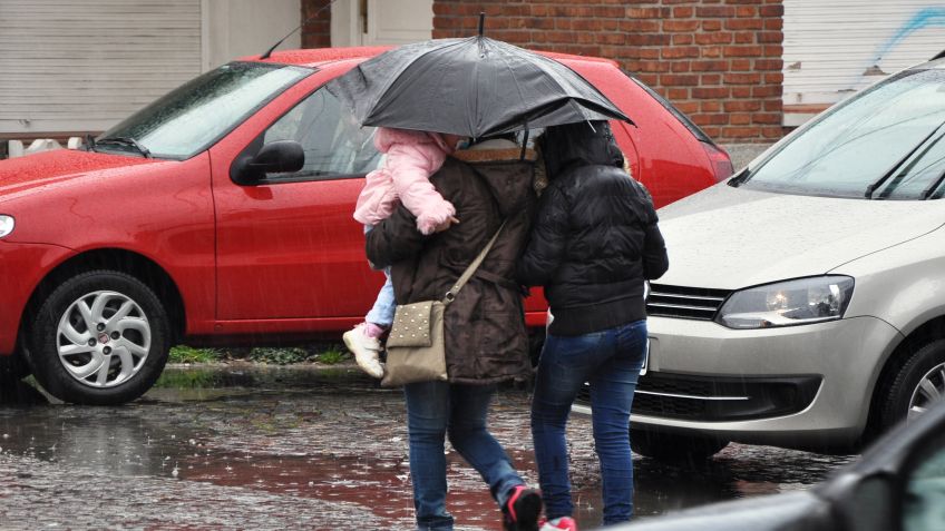 Anuncian lluvias y tormentas para este miércoles