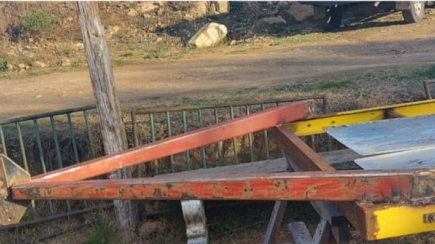 Patrulla Rural pudo recuperar partes de máquinas agrícolas que habían sido robadas