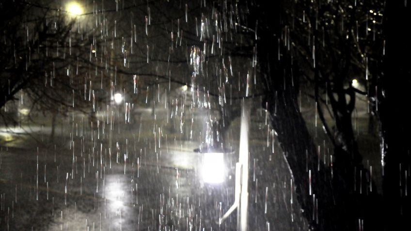 Martes con lluvias y tormentas