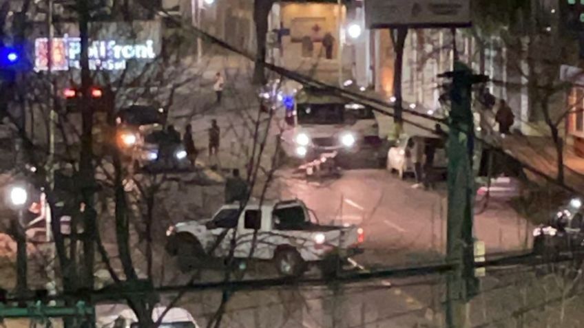 Se produjo un choque en cadena en avenida Marconi