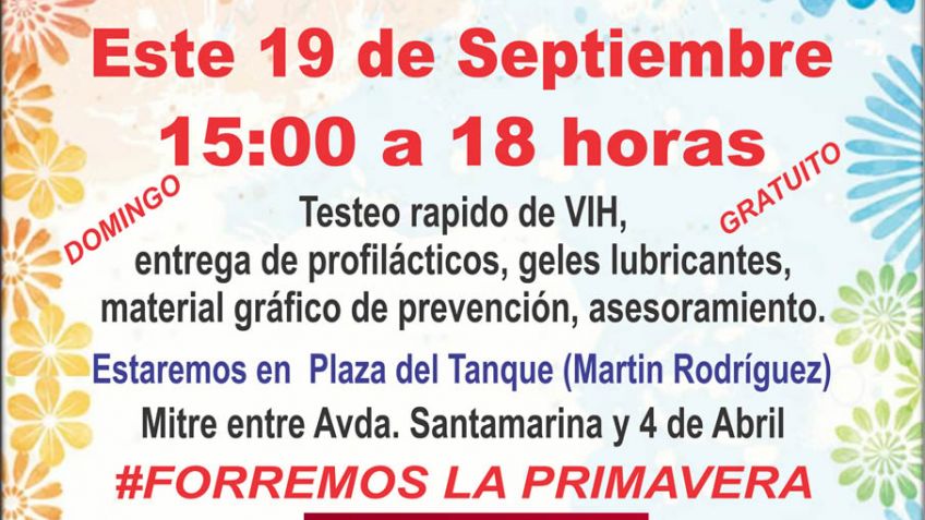 Habrá testeo de VIH gratuito este domingo