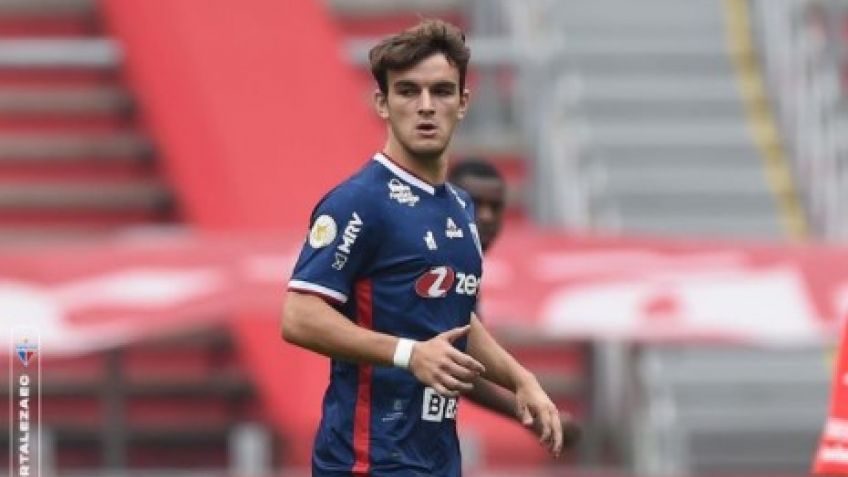 Valentín Depietri debutó en el Fortaleza
