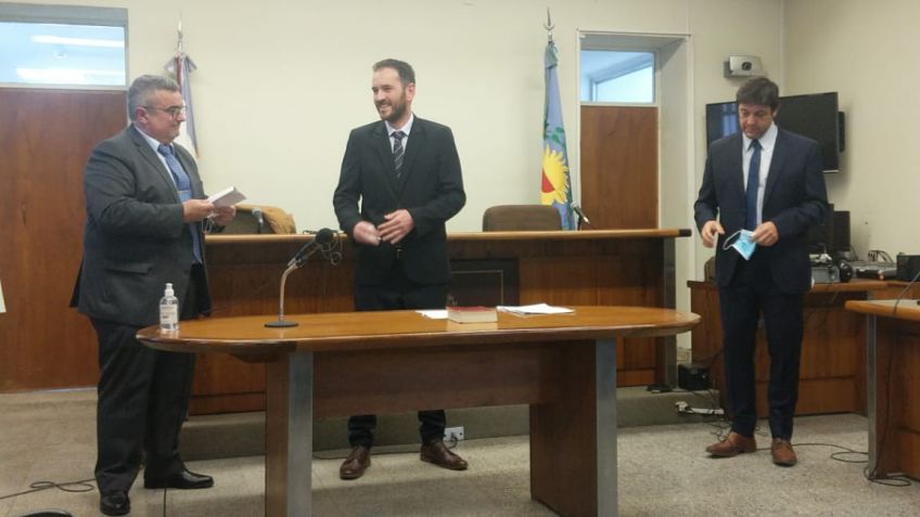 Matías González Girodo juró como Secretario de la Asesoría de Incapaces 3 de Tandil