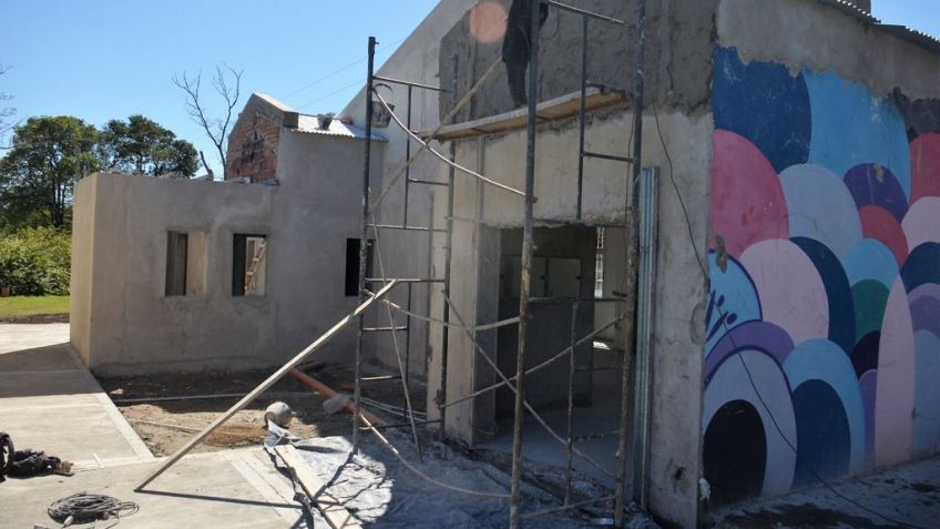 El intendente supervisó el avance de las obras en el predio de la Ludoteca