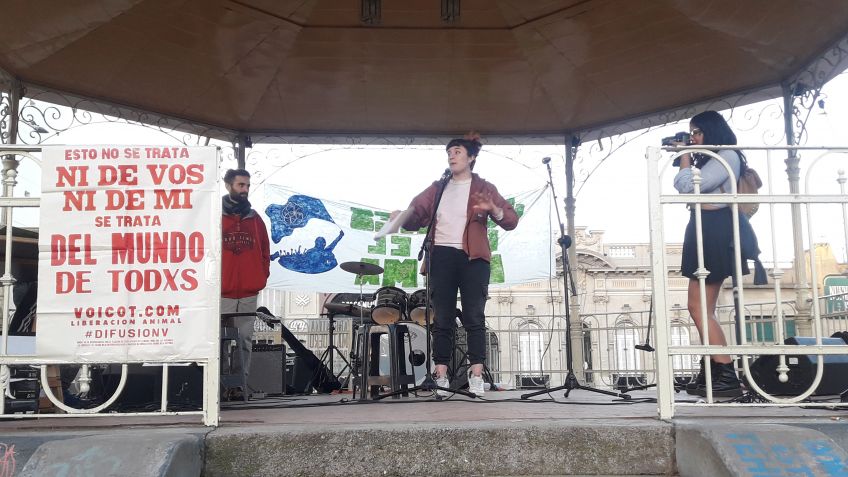 La movilización mundial por la crisis climática tuvo su réplica en Tandil