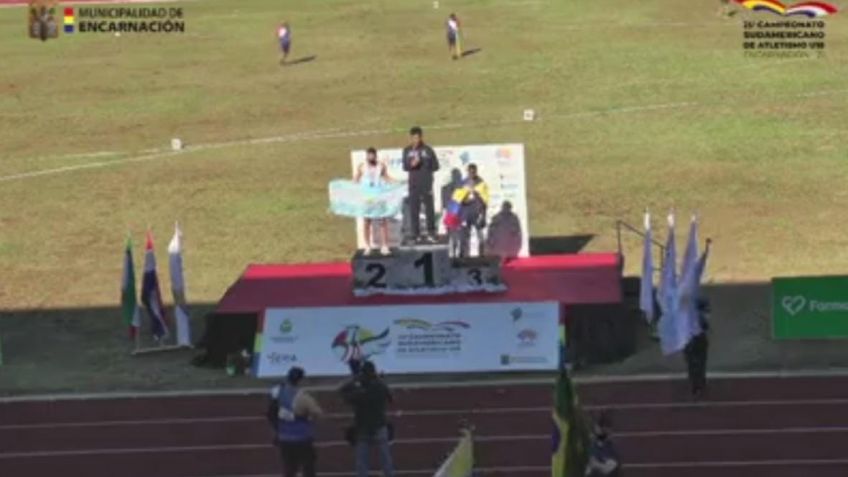 Ezequiel Sferra, subcampeón sudamericano en Paraguay
