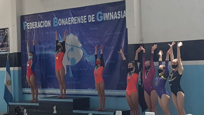Grandes resultados para Ferro en el Bonaerense de Gimnasia Artística