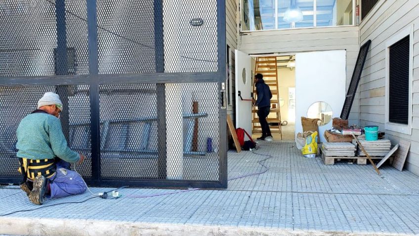 El Municipio avanza con la etapa final de la construcción del Jardín de Infantes 927 