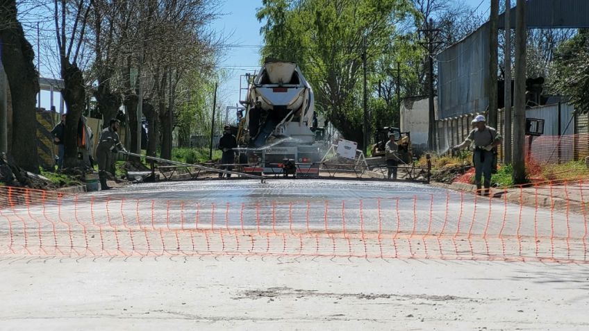 Avanzan las obras de pavimentación y repavimentación en varios sectores de la ciudad