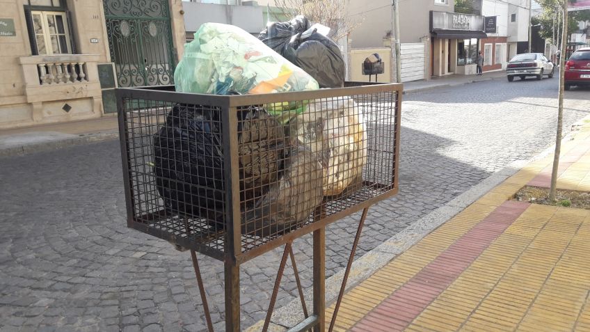 El Municipio recordó que los fines de semana no hay recolección domiciliaria de residuos