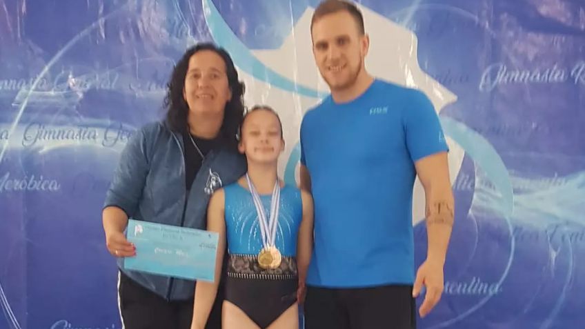 Maia Cordero obtuvo excelentes resultados en el Nacional de gimnasia artística