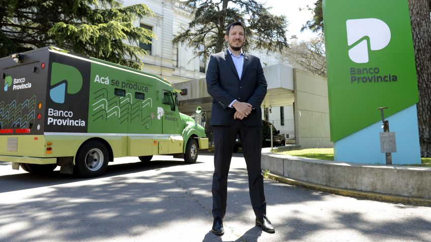 Juan Cuattromo, presidente de Banco Provincia