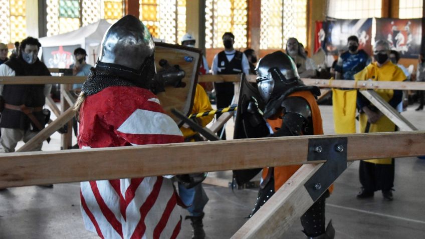 Los Centinelas de la Sierras participaron del evento de combate medieval más grande de Sudamérica