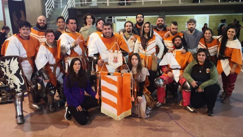 Los Centinelas de la Sierras participaron del evento de combate medieval más grande de Sudamérica