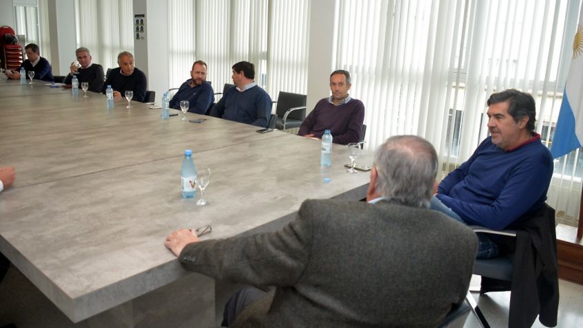 Lunghi en la Cámara Empresaria: Centenario, Bicentenario y otros planes