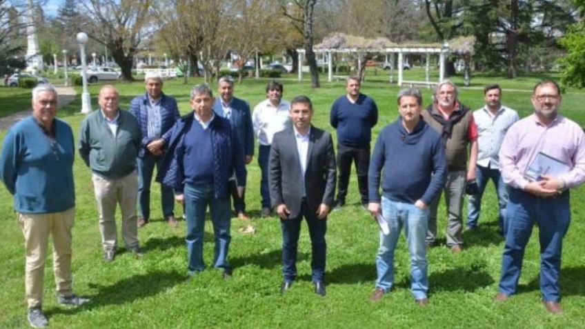 Atilio Dellla Maggiora se reunión con autoridades de seguridad de distintos municipios