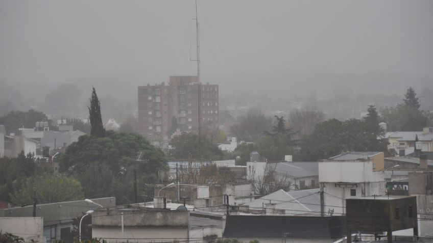 Miércoles con neblina y 23º de máxima