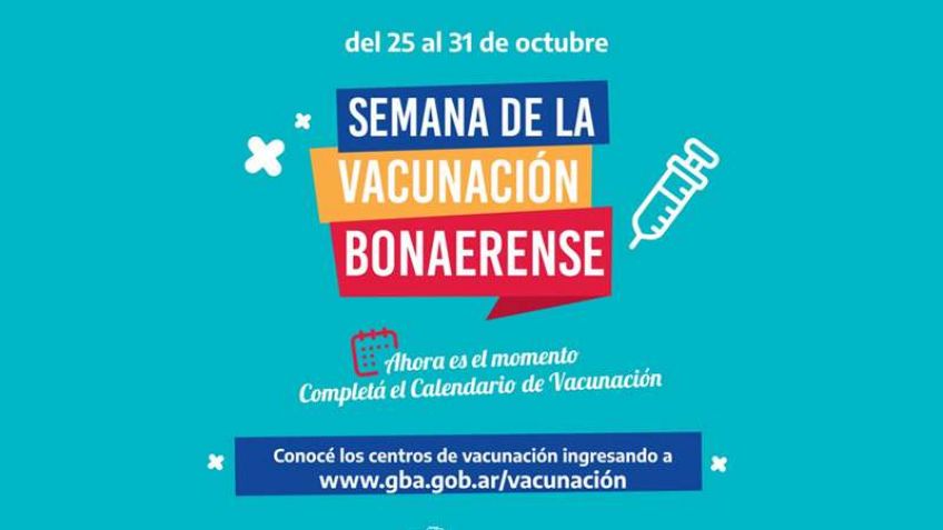 Salud lanzó la Semana de la Vacunación en toda la Provincia