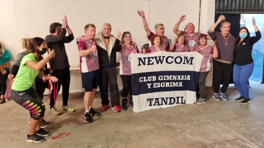 Gimnasia terminó de manera invicta el primer Encuentro Regional de Newcom