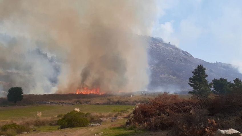Tandil, en "riesgo extremo" de incendios