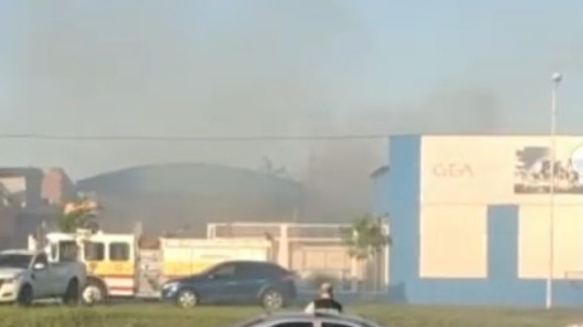 Un grave incendio afectó a un galpón en Colectora Macaya