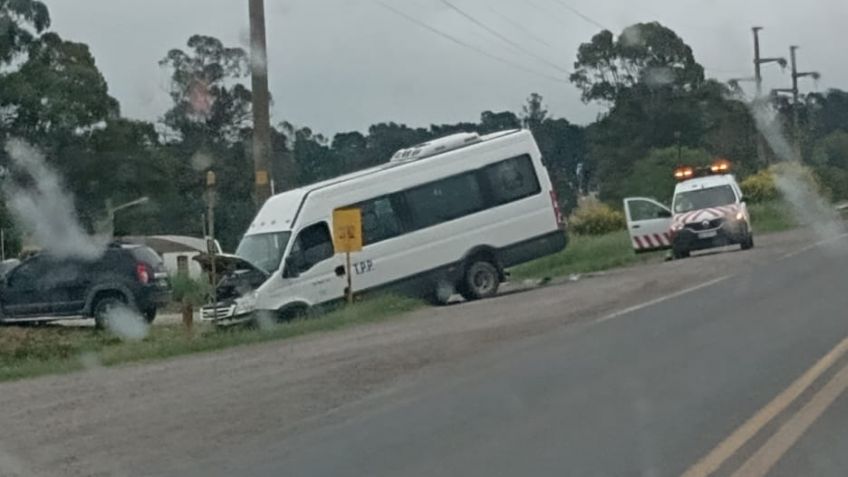 Choque con heridos en Ruta 226 y Magallanes