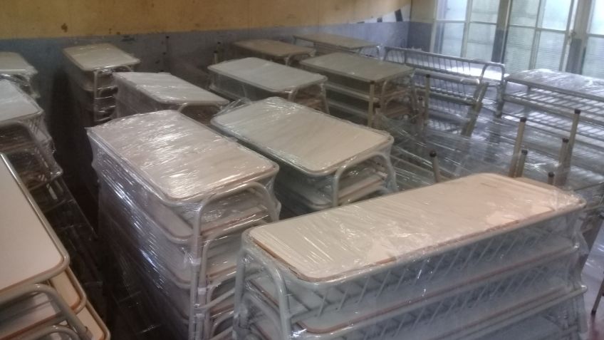 Tandil recibe de la Provincia una partida extra de $ 3.600.000 para nuevo mobiliario escolar