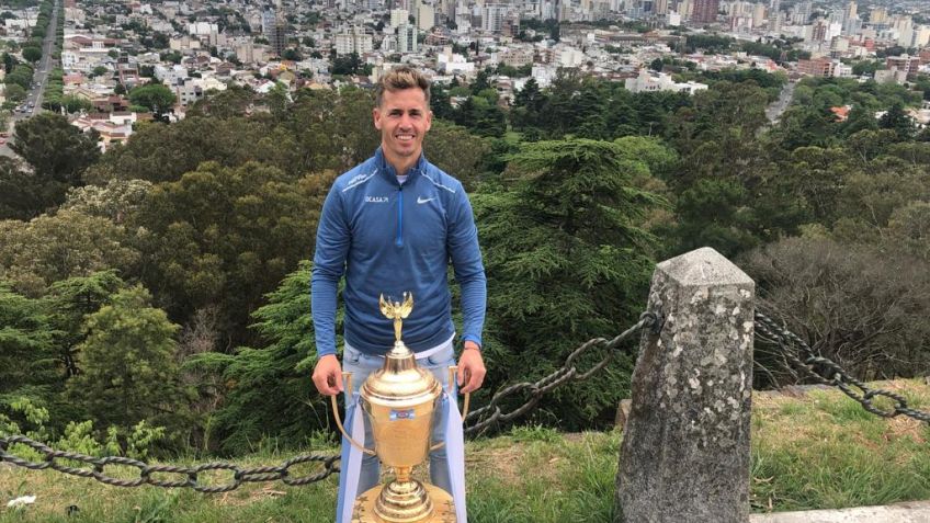Leonel Pernía trajo la Copa de Oro a Tandil