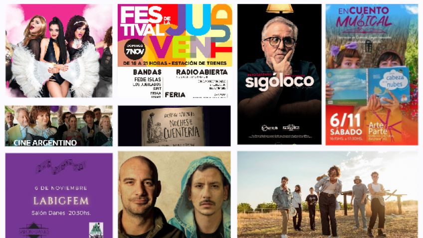 Gran agenda cultural para este fin de semana