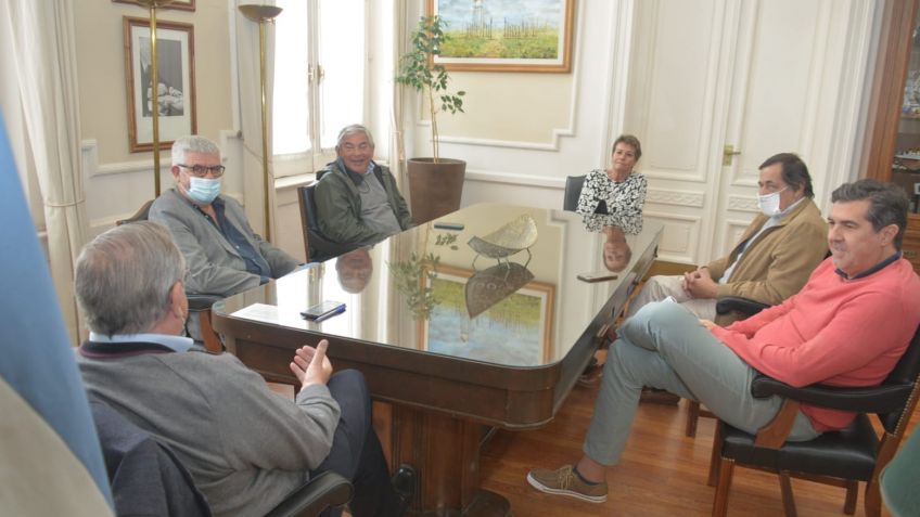 Autoridades de la Cámara Empresaria y Came se reunieron con Lunghi