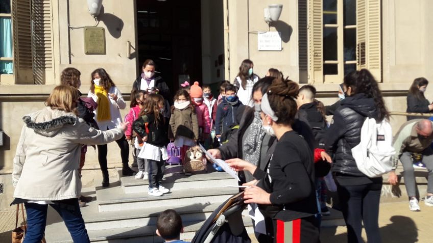 Provincia habilita dejar de usar tapaboca al aire libre en las escuelas