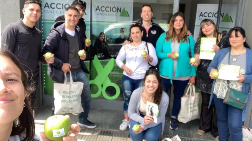 Tandil y un sábado colmado de manzanas verdes