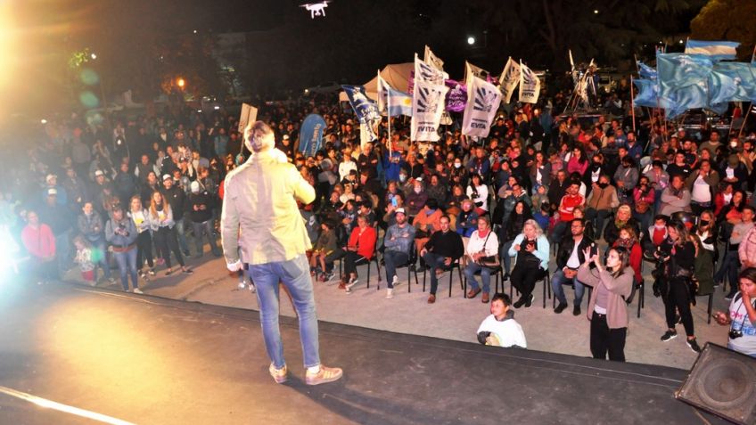 El Frente de Todos hizo un gran cierre de campaña en la Estación