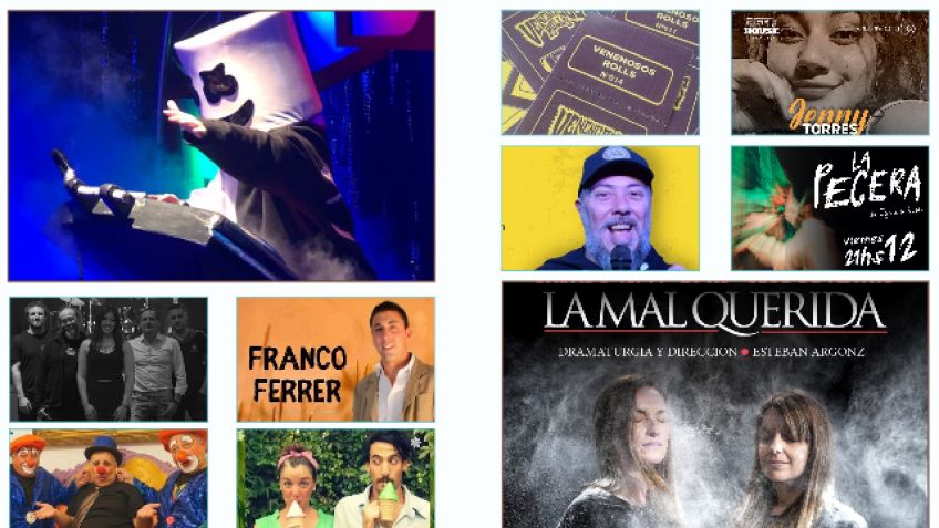 Agenda cultural para este fin de semana