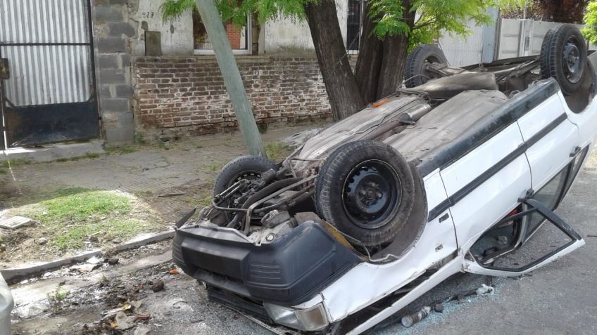 Vuelco en Chacabuco al 1400