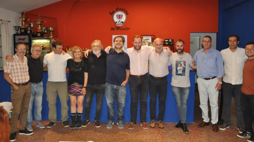 Ferro recibió la visita del Rector de la UNICEN