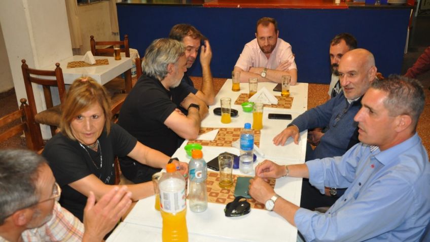 Ferro recibió la visita del Rector de la UNICEN