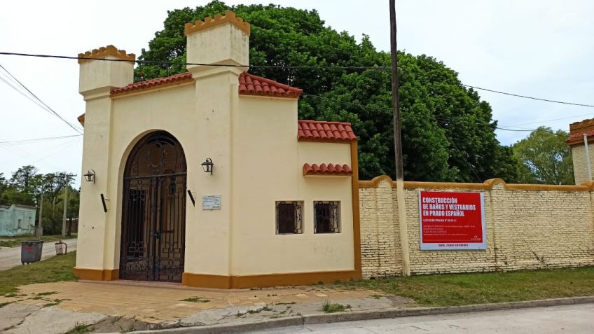 El Municipio avanza con las obras de mejora del Prado Español de Vela