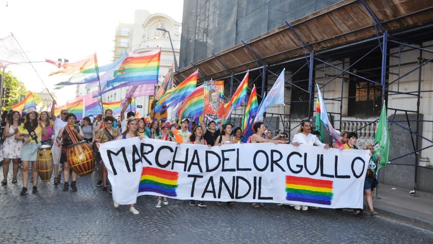 Se realizó la Marcha del Orgullo en Tandil