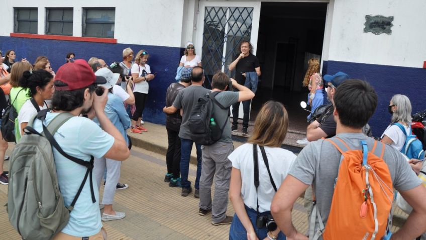 Se realizó la 2ª Caminata Cultural y Safari Fotográfico de Ferro y la Asamblea del Barrio de la Estación