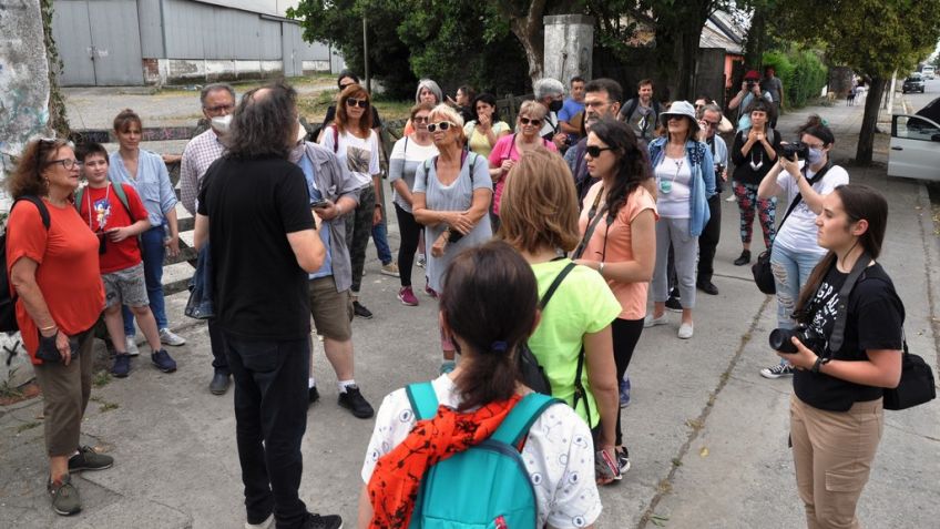 Se realizó la 2ª Caminata Cultural y Safari Fotográfico de Ferro y la Asamblea del Barrio de la Estación