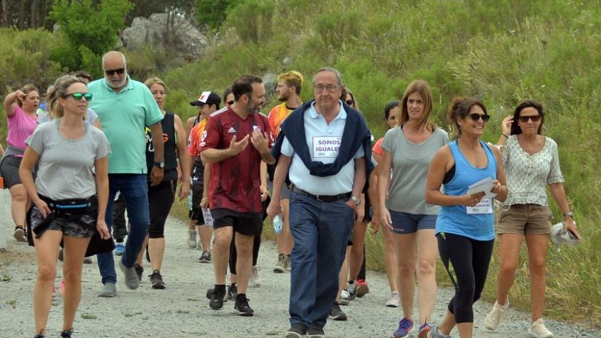 Se realizó la caminata contra la violencia de género