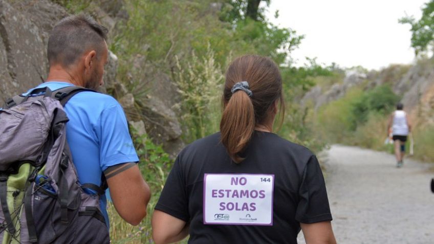 Se realizó la caminata contra la violencia de género