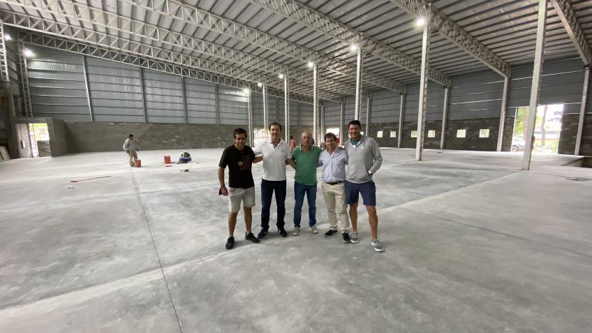 El nuevo gimnasio del Club Independiente entró en la recta final