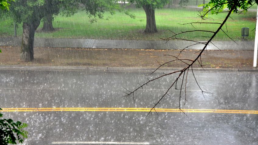 Sábado con lluvias y chaparrones