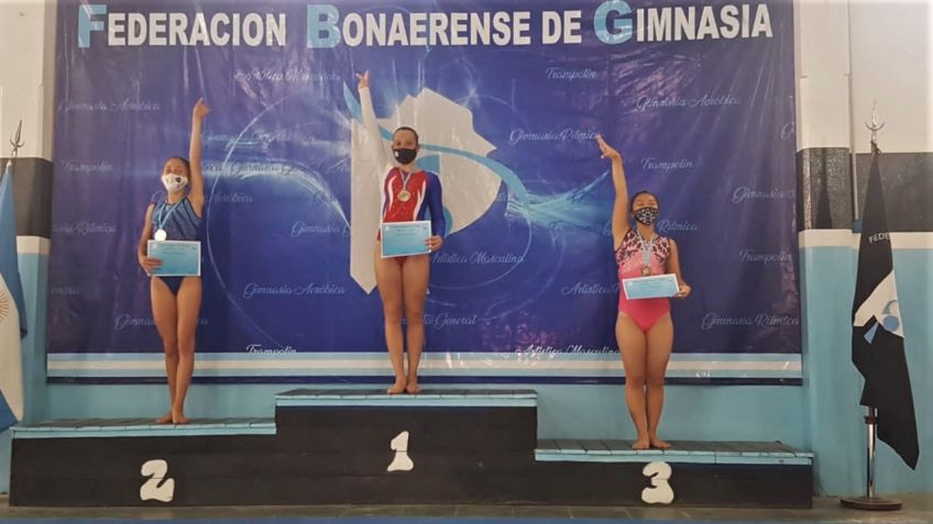 Excelentes resultados para la gimnasia de Ferro en el Regional de Clubes