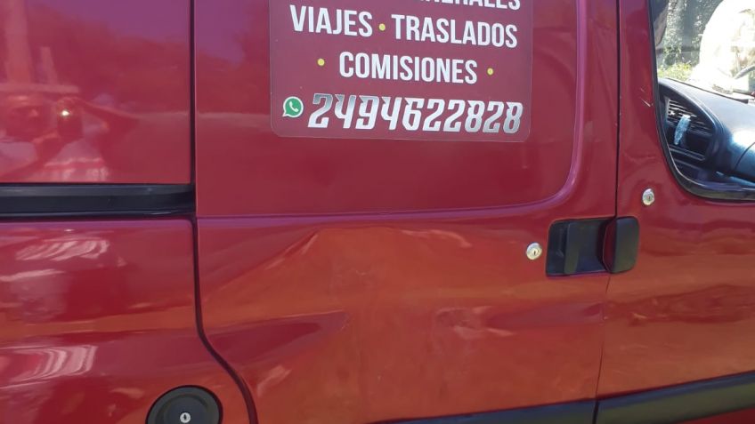 Manifestantes le rompieron su vehículo a un viajante cuando quiso salir