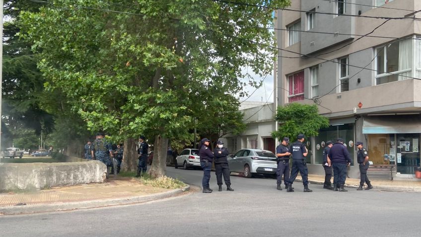 Ante el temor de nuevos destrozos, se montó un importante operativo en el Poder Judicial 